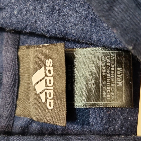Notre Dame Adidas sweatshirt.  Med Blue - Picture 3 of 3